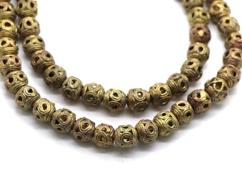 Afrikanische Brass Beads 12 mm