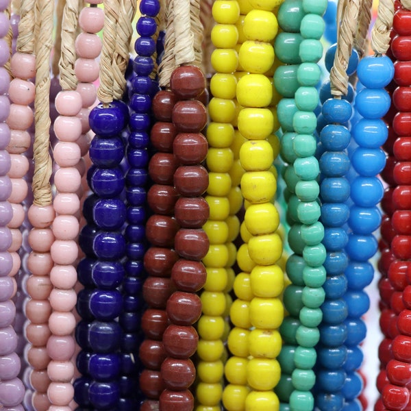 Vintage Glass Beads, Padre Beads