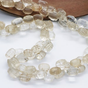 Old glass beads from the African trade, barrel bead pendants