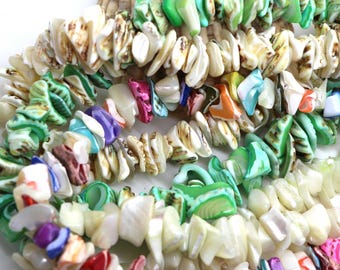 Shell pearls, mother-of-pearl