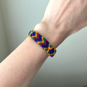80s Woven Friendship Bracelet - Etsy