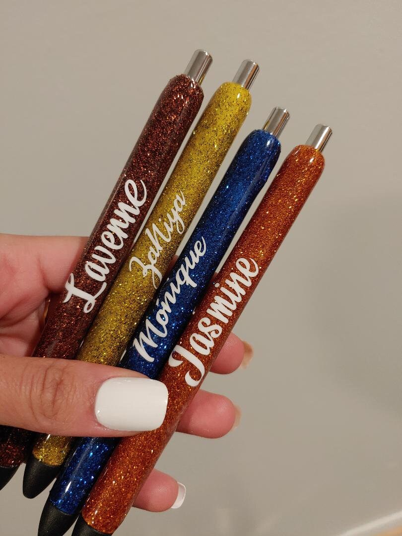 Custom Epoxy Pens Etsy