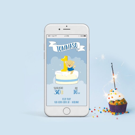 Invito Compleanno Unicorno