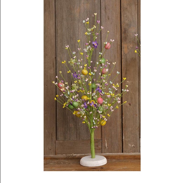 Pastel Berries & Eggs Easter Tree Decoration For Sale | Free USA Shipping