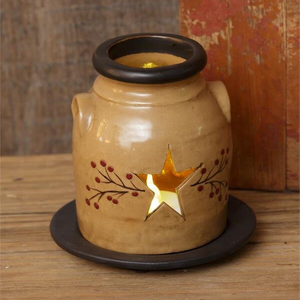 Primitive Candle Holder Etsy