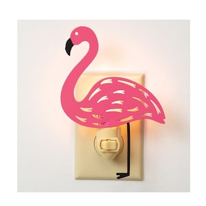 Pink Flamingo Night Light