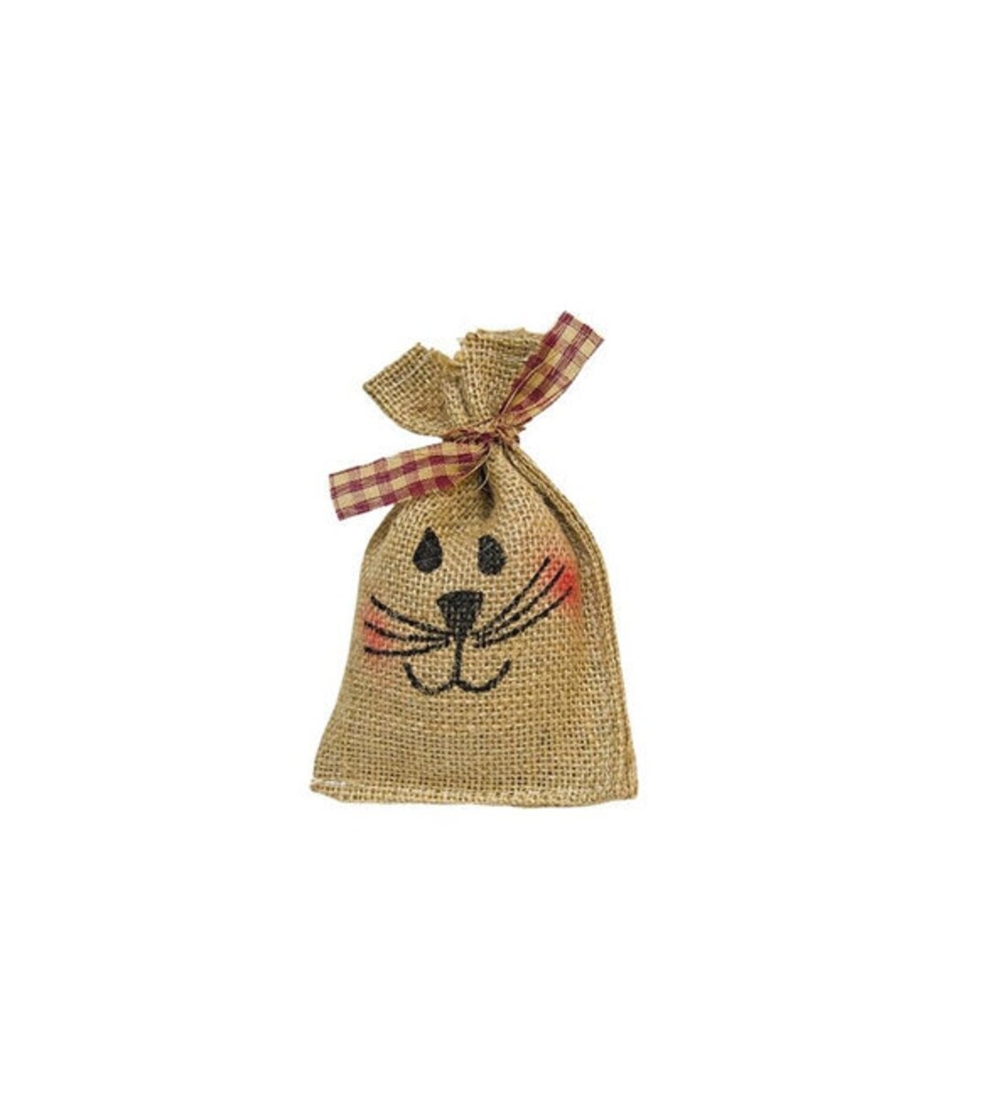 Super Cute Mini Burlap Bunny Bag - Etsy