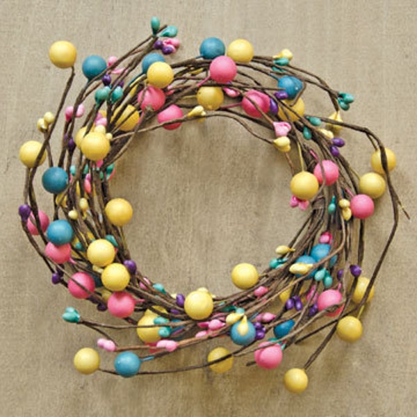 Easter Candle Wreaths Etsy