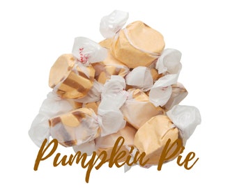 Pumpkin Pie Salt Water Taffy | 8 oz. of the World's Best Taffy!