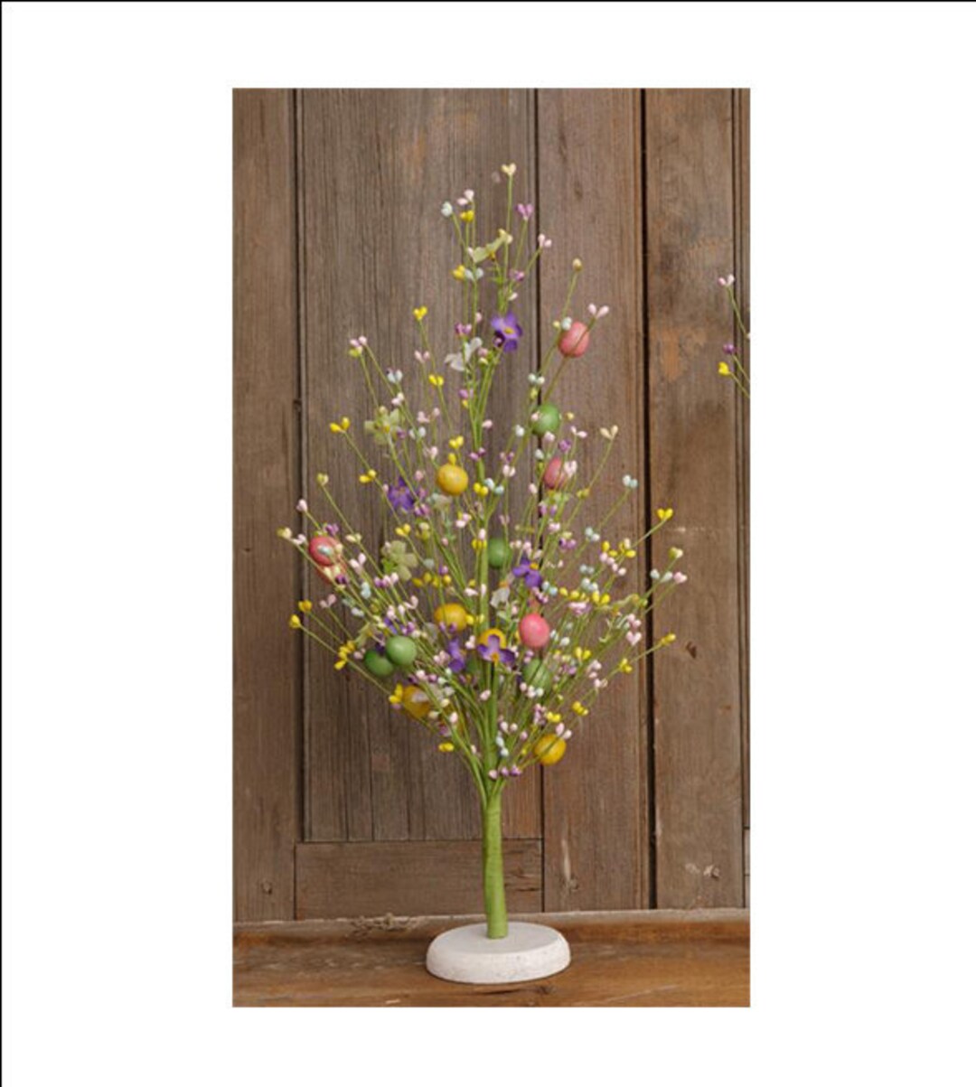 Pastel Berries & Eggs Easter Tree Decoration for Sale Free USA Shipping