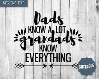 Dads Know a Lot - Etsy