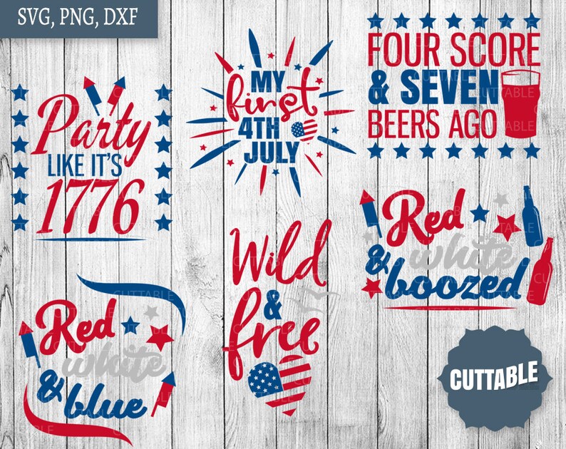 Download 4th of July SVG Bundle independence day svg pack cut files ...