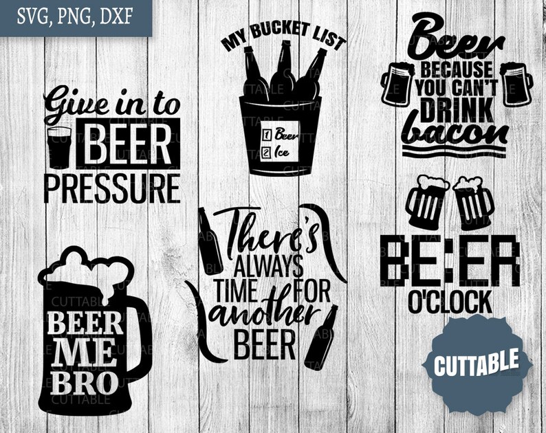 Download Beer SVG Bundle beer drinking svg pack cut files 12 beer ...