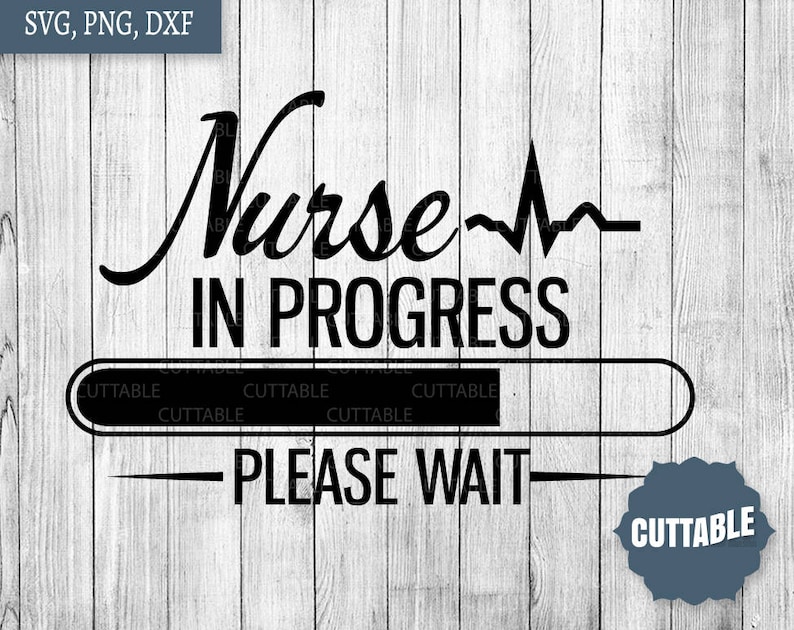 Download Student nurse SVG cut file nurse in progress please wait ...