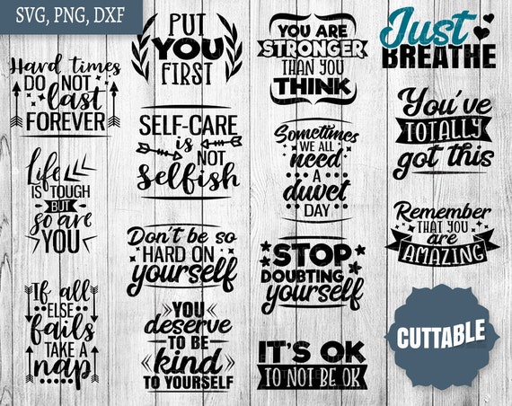 Download Self Care Svg Bundle Self Care Svg Pack Mental Health Etsy