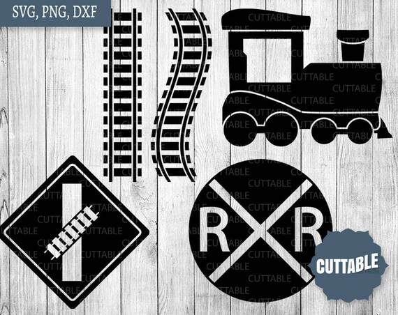 Download Png Railway Cricut Files Eps Train Silhouette Sale Svg St123 Train Clipart Files Dxf Train Svg Cut Files Kids Crafts Craft Supplies Tools