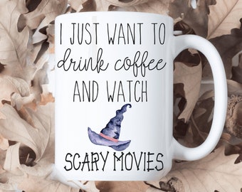 jesienny kubek do kawy, jesienny kubek dekoracyjny, jesienny kubek, kubek halloweenowy, kubek do kawy halloween, prezent halloweenowy, niestandardowy kubek halloweenowy, kubek filmowy, kubek do kawy