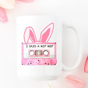 Easter mug, easter mug for kids, easter mug for teacher, easter gift idea, cute easter gifts, bunny rabbit gifts, easter chick gifts, easter