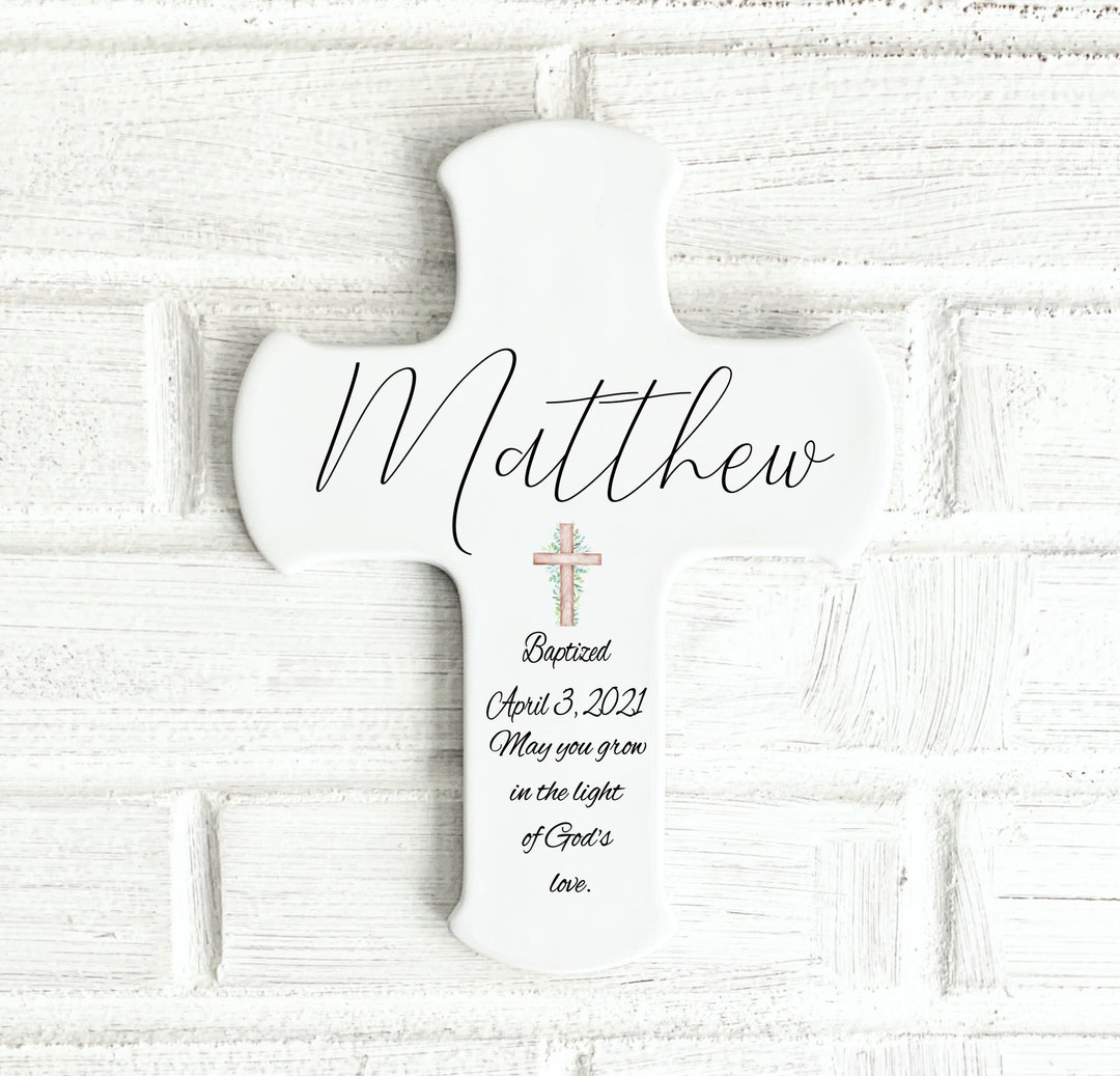 Baptism Gift Boy, Baptism Cross Boyl,baptism Gift Idea, Christening