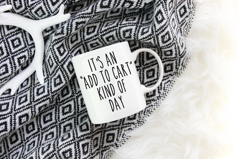 Online Shopping Gift Online Shopping Mug Best Friend Gift Etsy