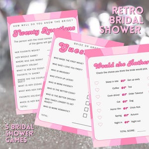 Groovy Bridal Shower Games | Bridal Shower Games | Let&#39;s Get Groovy | Bridal Shower | Groovy Bridal Shower