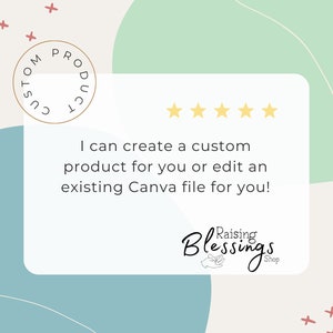CUSTOM Digital Download File