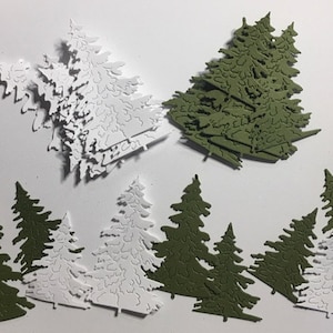 30+ tree die cut, die cut trees, fur trees die cut, cedar tree die cut, Christmas tree die cuts
