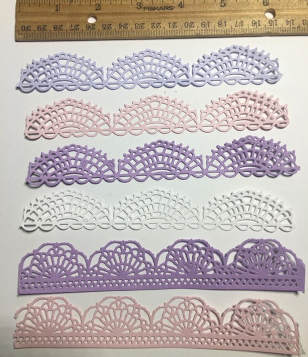 20 Die Cut Lace. Paper Lace Cuts, Die Cut Lace, Lace, Card Lace, Lace
