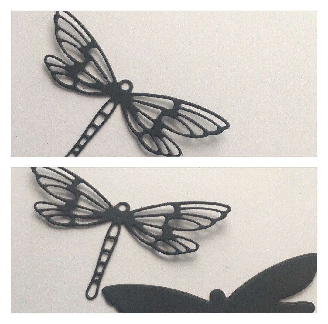 Dragonfly Die Cut Paper Dragonflies Dragonflies Die Cut Etsy