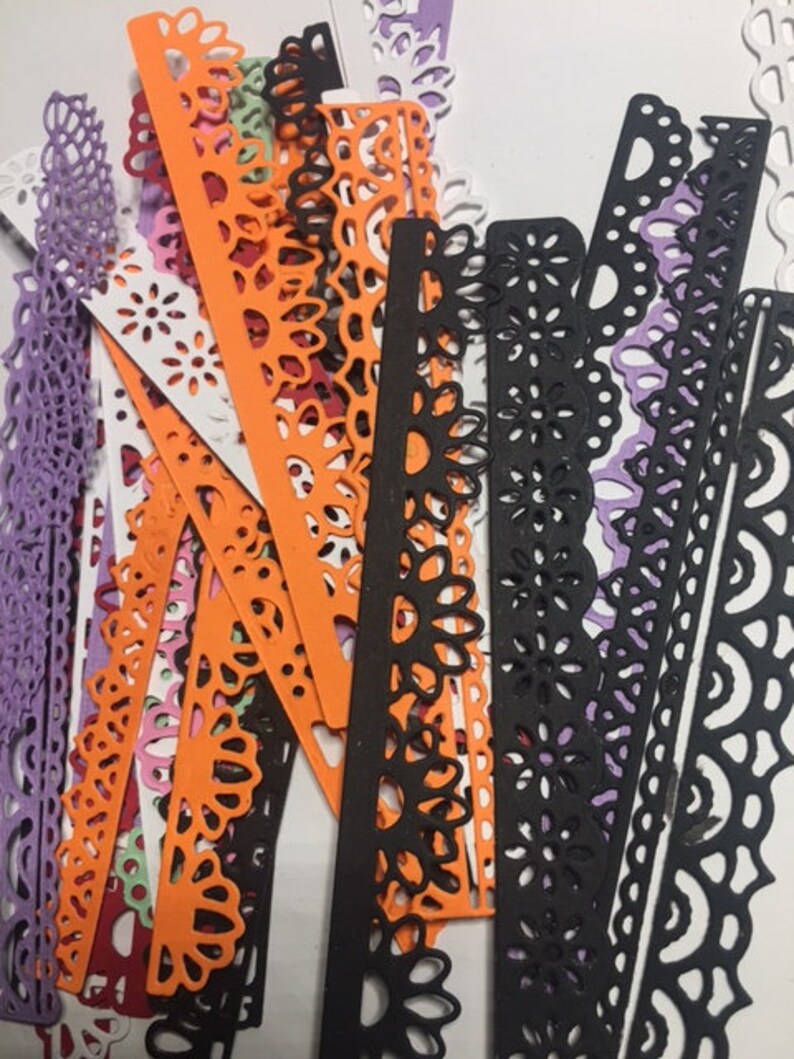 30 Die Cut Lace. Paper Lace Cuts, Die Cut Lace, Lace, Card Lace, Lace