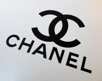 chanel logo etsy