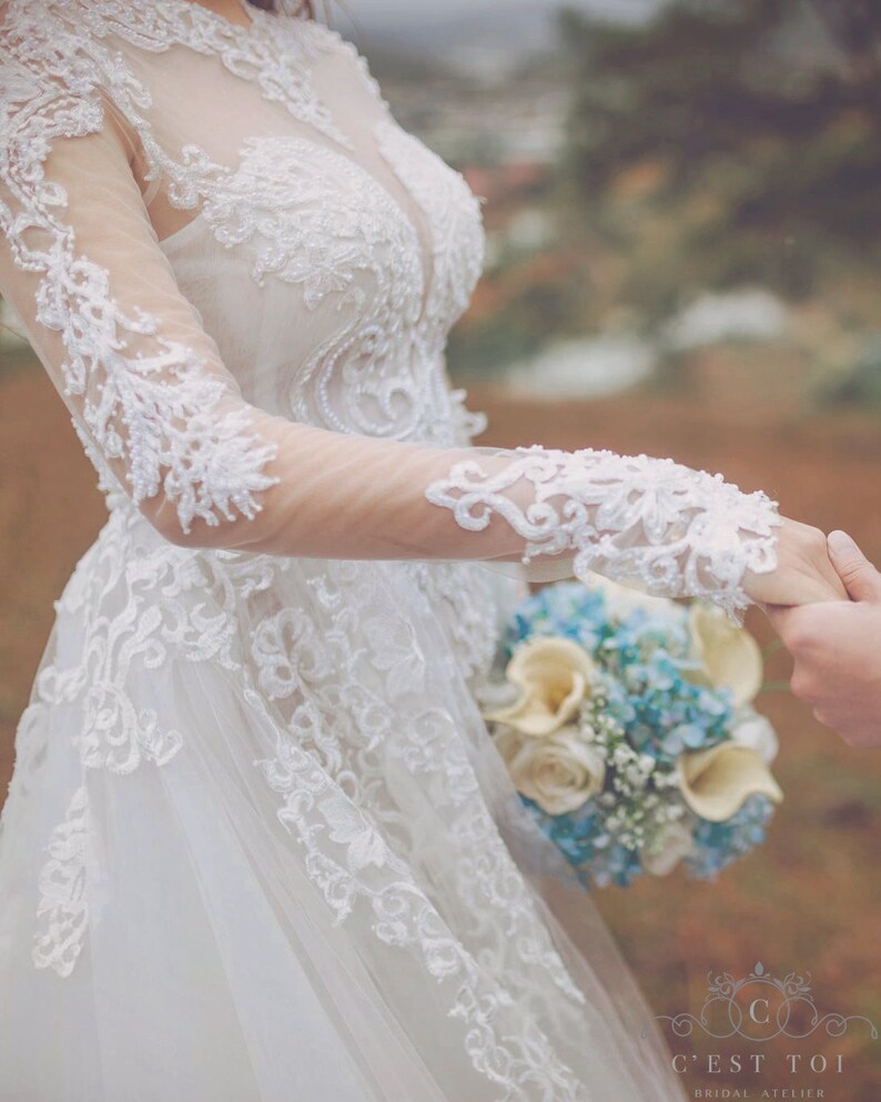 tulle train