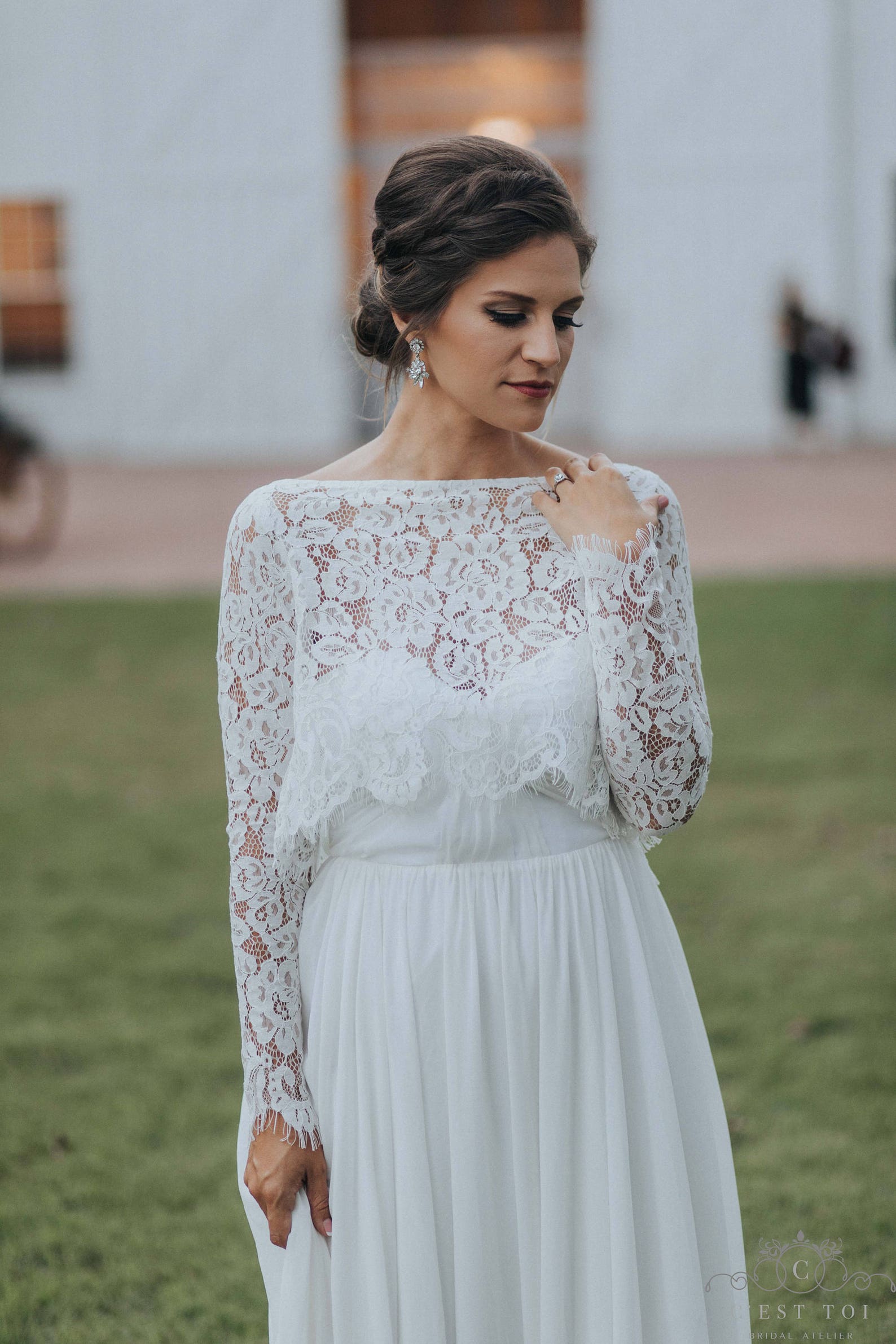 B15 Sleeve Bridal Dress Topper Bridal Topper Wedding Dress | Etsy
