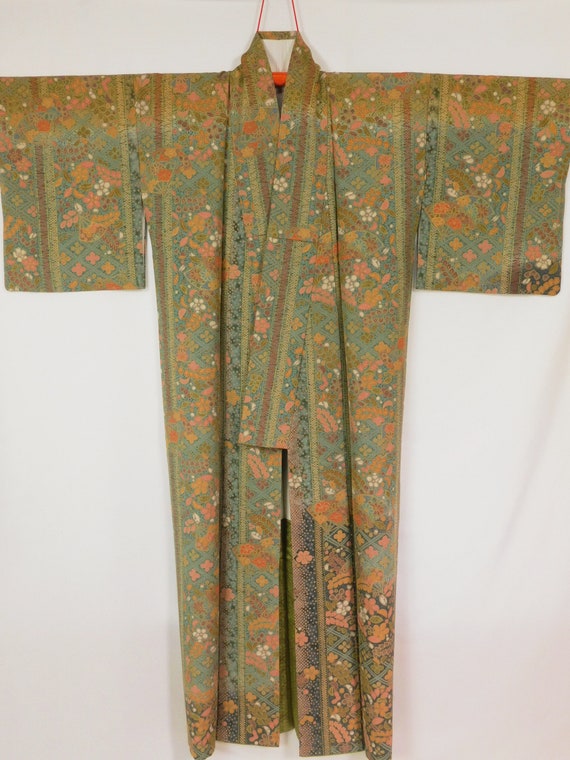 Vintage Japanese Kimono 【Used】 Silk Fan and vario… - image 7