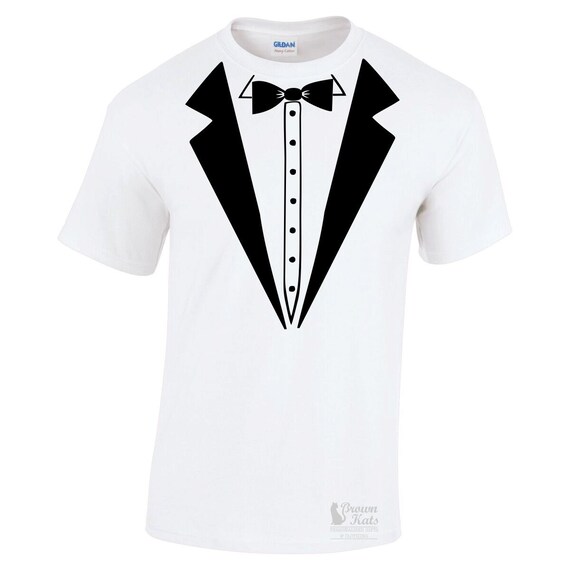 Toddler tuxedo top t shirt