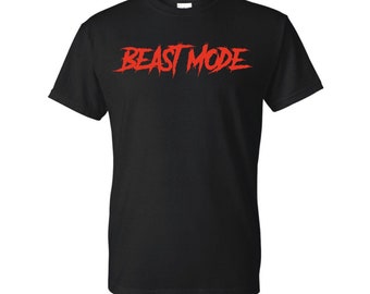 Beast Mode Shirt, Workout Shirt, Various Colors, Gym Shirt, Workout ...