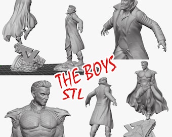 the Boys - Homelander and Billy Butcher - 3d Stl