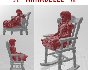 Annabelle Chair - stl printable