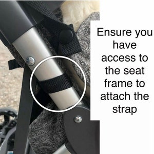 Pram sit up Strap Universal Seat adjuster zdjęcie 9