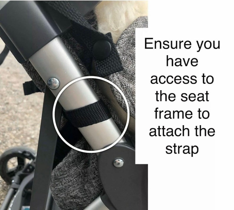 Pram sit up Strap Universal Seat adjuster image 9