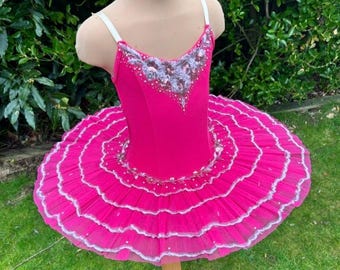 Pancake tutu 5-6 years. (custom made bespoke design)