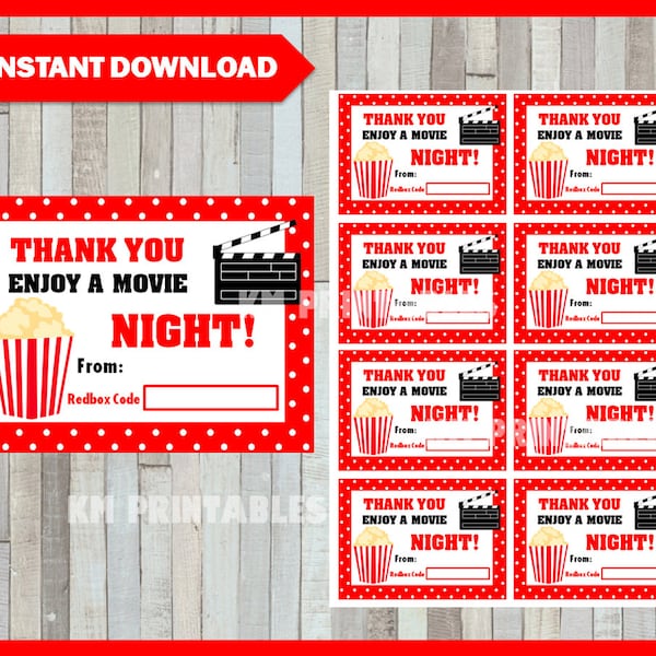 Redbox Teacher Gift Etsy