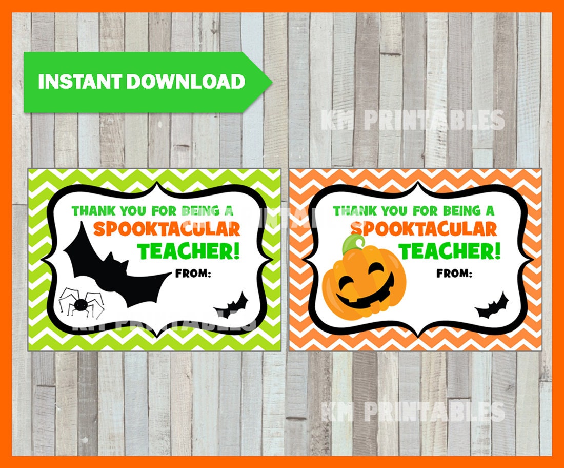 Tags Paper Stickers, Labels & Tags Halloween teacher gift tags
