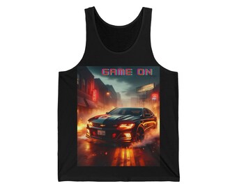 Men's Tank Top Game Over Impala SS Car Design Unisex Jersey Tank