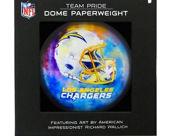 Los Angeles Chargers Team Pride Dome Paper Weight