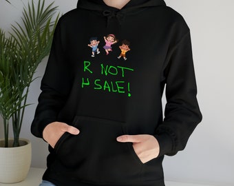 Kids Not For Sale Hoodie Anti Child Trafficking