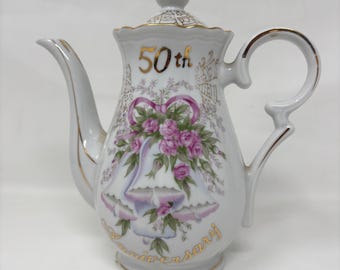 Teiera vintage Norleans per il 50° anniversario, prodotta in Giappone.
