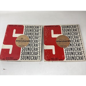 Soundcraft Magnetic Tape  Reel to reel 1200FT Recorded
