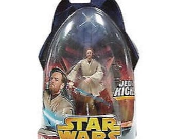 STAR WARS Revenge of the Sith Obi-Wan Kenobi Jedi Kick #27 Hasbro 2005