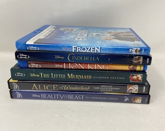 Disney Family and Kids Blu-Ray DVDs Lot Of 6